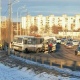 В Курске на Кировском мосту столкнулись два маршрутных ПАЗа