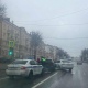 В Курске на улице Ленина столкнулись два автомобиля
