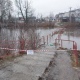 В Курске уровень реки Тускарь поднялся до отметки 449 сантиметров