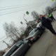 В Курске столкнулись три автомобиля