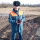 В Курской области сотрудники МЧС спасли ежа