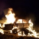 В Хомутовском районе Курской области сгорел автомобиль ВАЗ