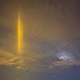 Над Курском в ночь на 19 апреля появился световой столб