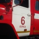 В Курске потушили горящий грузовик, перевозивший газовые баллоны
