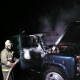 В Курской области загорелся автомобиль