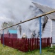 В Солнцевском районе Курской области горел жилой дом