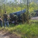 В Курске в перевернувшемся на улице Гремяченской автомобиле травмы получили двое мужчин