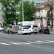 В центре Курска из-за аварии затруднено движение и стали трамваи