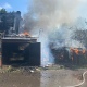 Во Льгове Курской области во время пожара в гаражах пострадал 13-летний мальчик