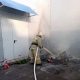 В Рыльске Курской области потушили пожар у магазина «Пятерочка»