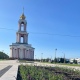 В Курске в парке «Патриот» на проспекте Победы высадили шалфей