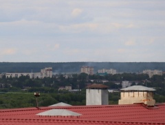 В обладминистрации объяснили причину появления дыма в районе аэропорта Курска