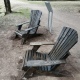В Курске на Боевой даче устанавливают 22 деревянных кресла для отдыха