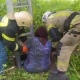 В Курской области женщина провалилась в 3-метровую яму с водой