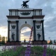 В Курске на мемориале «Курская дуга» на всех клумбах высадили шалфей