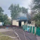 В Курской области горел жилой дом