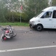 В Курской области в ДТП с микроавтобусом погиб мотоциклист