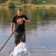 В Курске из Ермошкина озера во время субботника достали несколько мешков банок и бутылок