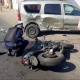 В Курске на улице Малых в ДТП с участием мотоцикла пострадали парень и девушка