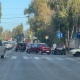 В Курске из-за ДТП затруднено движение на перекрестке 50 лет Октября и 1-й Фатежской