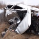 В Курской области ранен водитель улетевшего с трассы автомобиля
