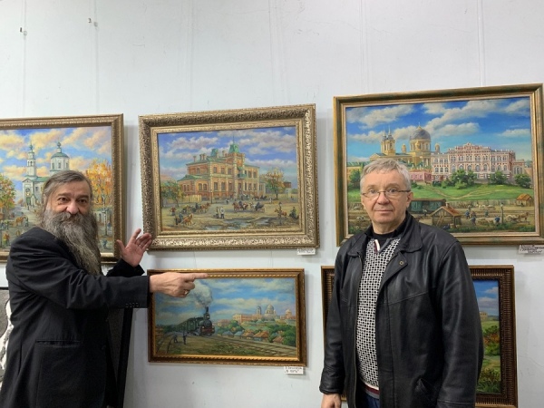 Виталий Белоусов выставляет свои работы впервые