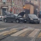 В центре Курска произошла авария на перекрестке