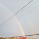 В Курской области 24 ноября видели двойную радугу