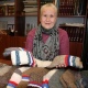 Жительница Курской области связала 24 пары теплых носков для бойцов СВО