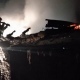 В Железногорском районе из-за неисправной печки сгорела баня