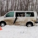 В Курской области в перевернувшемся автомобиле пострадали два человека