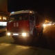 В Курской области сгорел автомобиль УАЗ