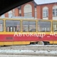 В Курске трамвай сошел с рельсов