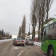 В Курске попал в ДТП новый автобус