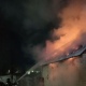 В Курске ночью горел жилой дом на улице Малая Запольная
