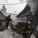 В Курске загорелся жилой дом на улице Маяковского