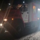 В Курске на 50 лет Октября сгорел склад с автозапчастями