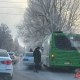 В Курске попал в ДТП новый автобус