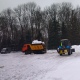 Снег с улиц Курска 27 января убирали 40 единиц техники и 24 рабочих