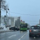 В центре Курска автобус попал в ДТП