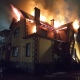 В Курске горит 2-этажный дом на Ново-Бочаровской