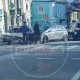 В Курске на улице Дзержинского столкнулись два автомобиля
