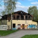 В Курске до сих пор не решен вопрос сноса сгоревшего кафе в Первомайском парке