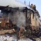 В дачном поселке под Курском сгорел дом