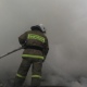 В Курске потушен пожар на кладбище