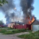 После атак ВСУ загорелись дома в Белгородской области