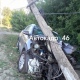 В Курске иномарка врезалась в столб
