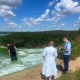 В Курской области прокуратура проверяет позеленевший пруд