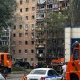В Курске отремонтируют разрушенный обломками ракеты фасад 9-этажного дома
