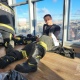 «Железный человек» из Курска преодолел 39 этажей в экипировке пожарного